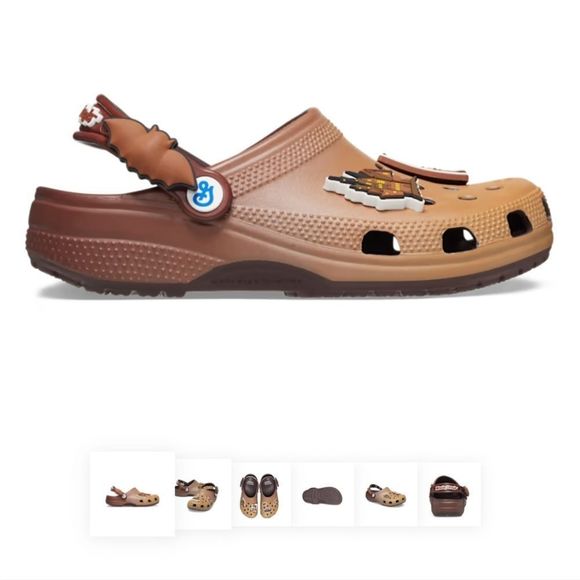 NEW NWT CROCS COUNT CHOCULA CLASSIC CLOG SHOES GENERAL MILLS CEREALS MONSTER‎ - Picture 2 of 6